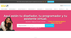 Desktop Screenshot of klvrr.com
